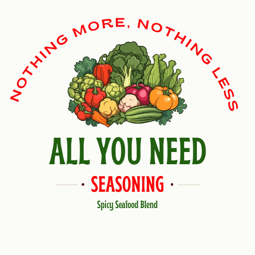 Nothing More, Nothing Less, All You Need "Original Spicy Seafood Blend" Seasoning